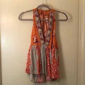 NWOT Free People floral